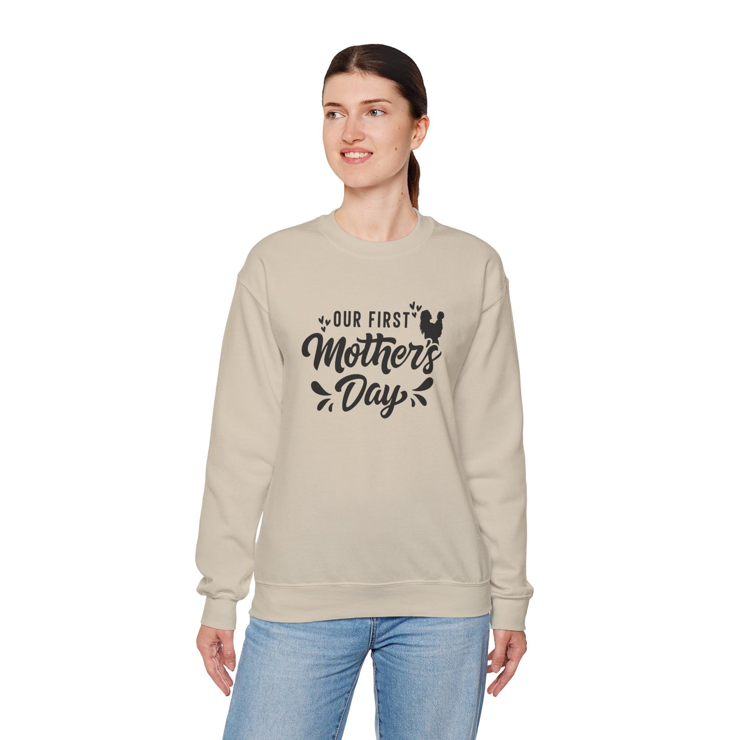 Our First Mother's Day Crewneck Sweatshirt