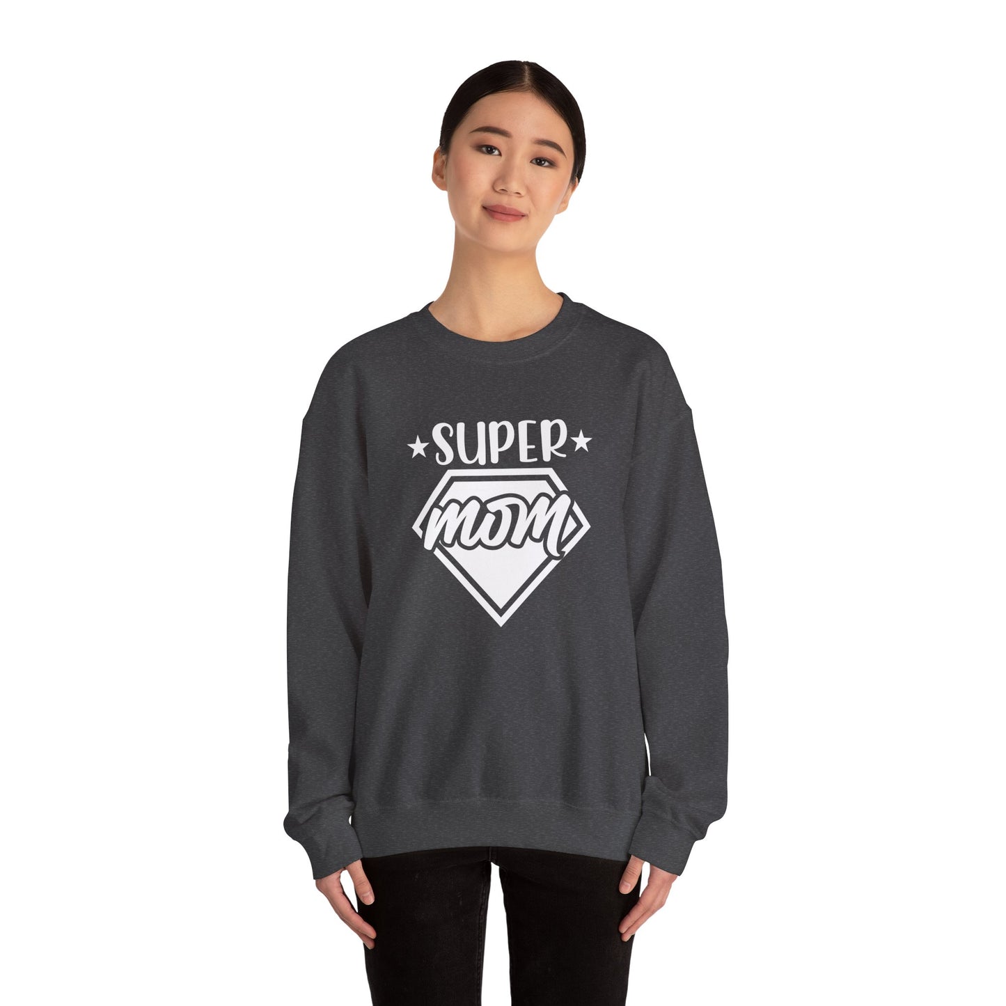 Super Mom Crewneck Sweatshirt
