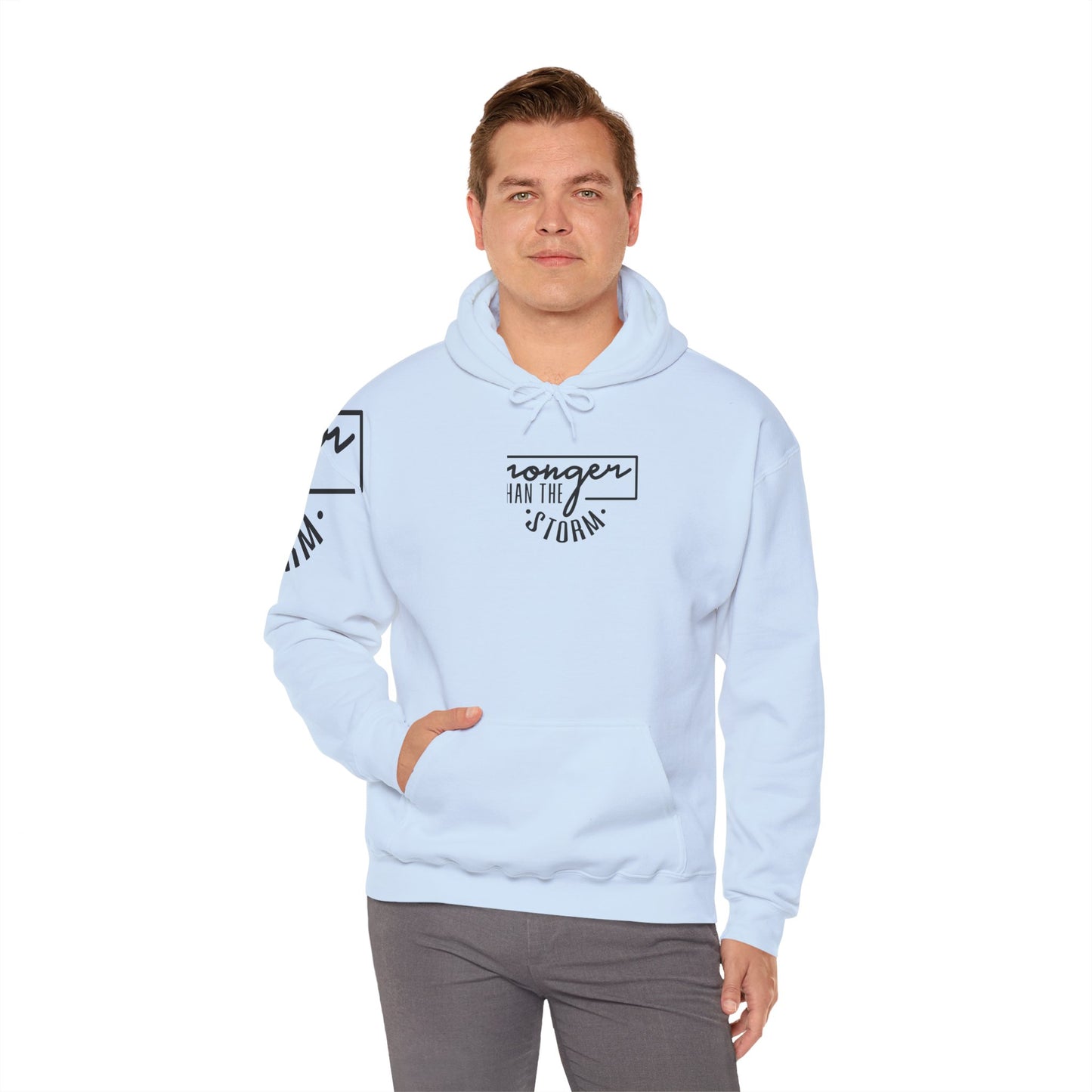 Stronger Than The Storm Hooded Sweatshirt
