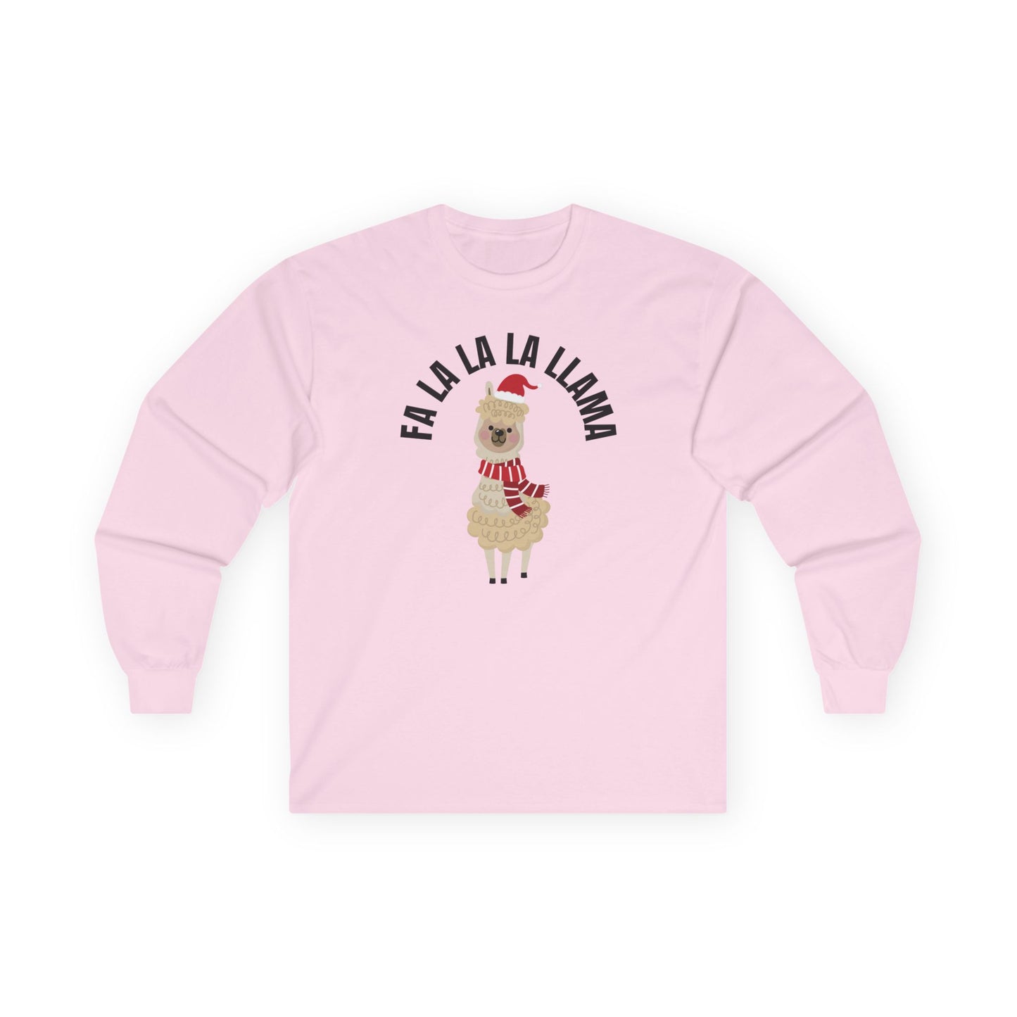 Fa La La La Llama Ultra Cotton Long Sleeve T Shirt