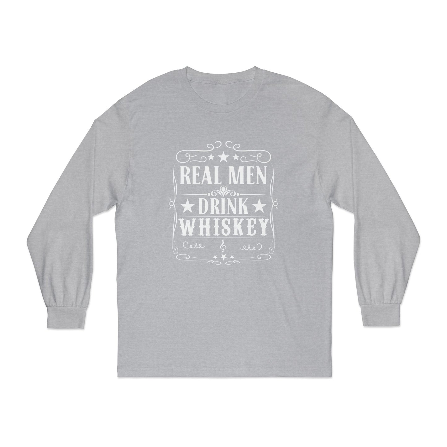 Real Men Drink Whiskey Crewneck Sweatshirt