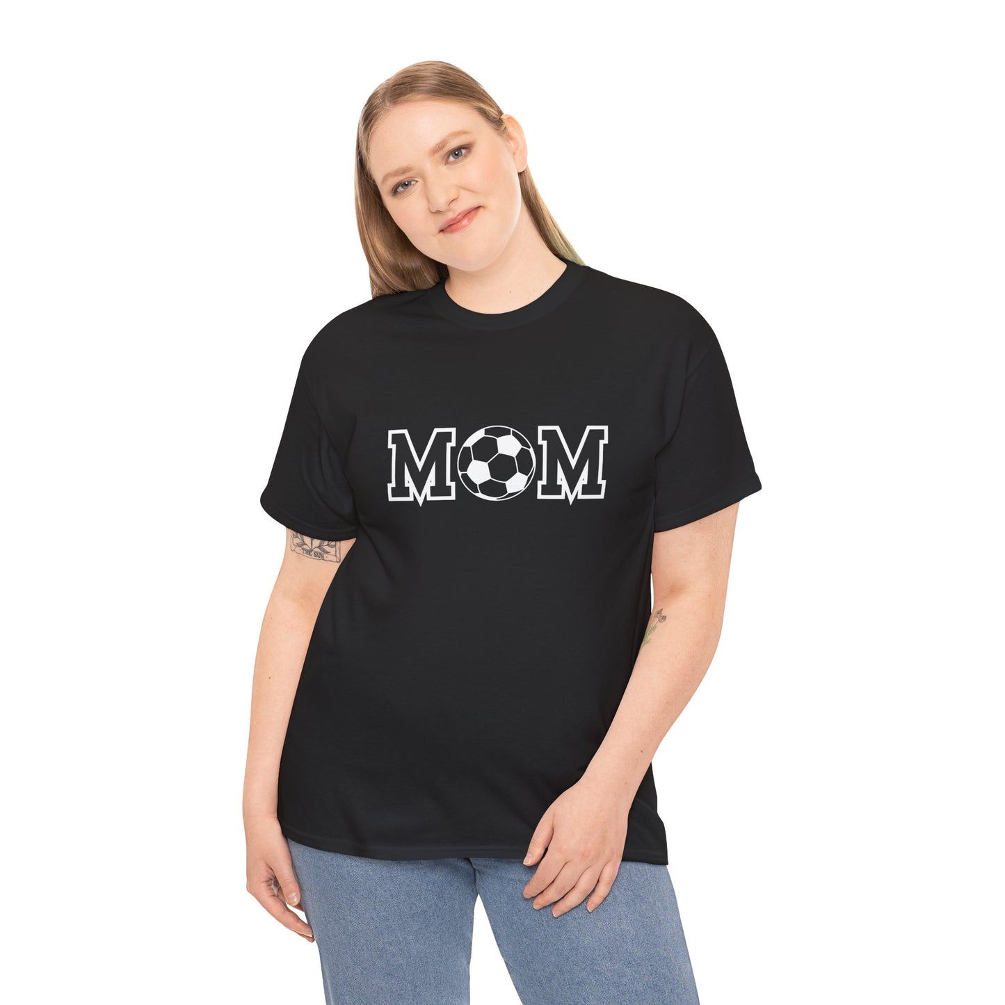 Soccer Mom Tee, Casual Sports Shirt, Gift for Mom, Unisex T-Shirt, Soccer Lover Apparel, Comfortable Daily Wear