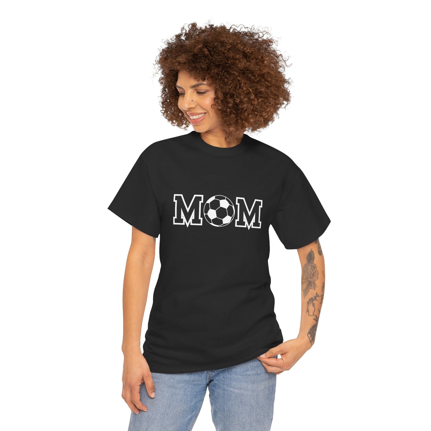 Soccer Mom Tee, Casual Sports Shirt, Gift for Mom, Unisex T-Shirt, Soccer Lover Apparel, Comfortable Daily Wear
