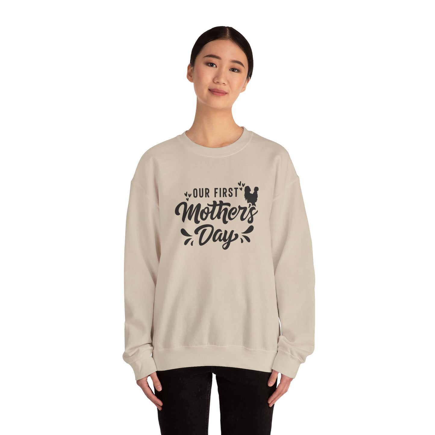 Our First Mother's Day Crewneck Sweatshirt