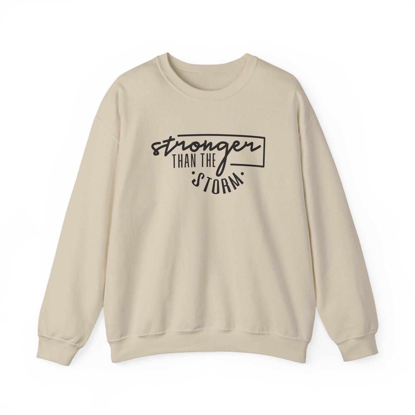 Stronger Than The Storm Crewneck Sweatshirt