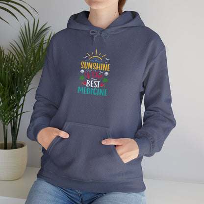 Sunshine Is The Best Medicine Hooded Sweatshirt