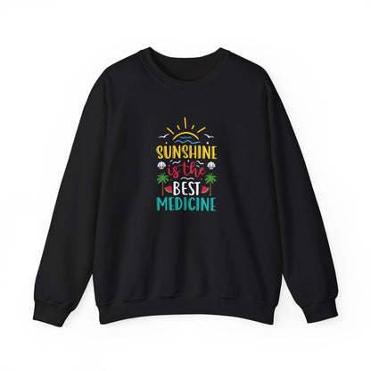 Sunshine Is The Best Medicine Crewneck Sweatshirt