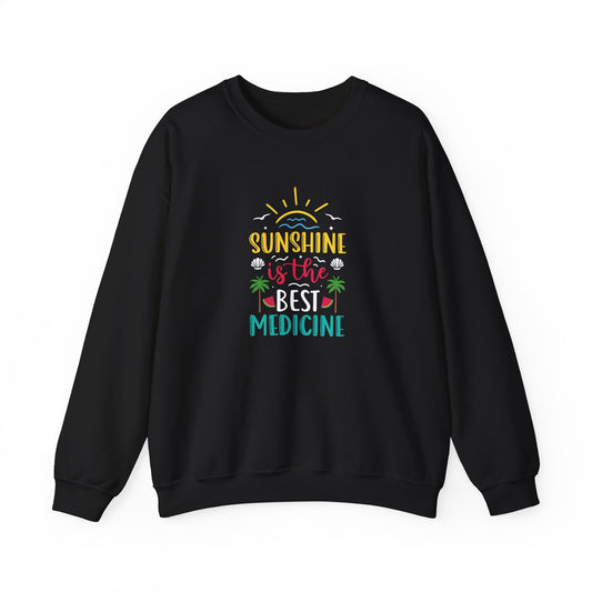Sunshine Is The Best Medicine Crewneck Sweatshirt