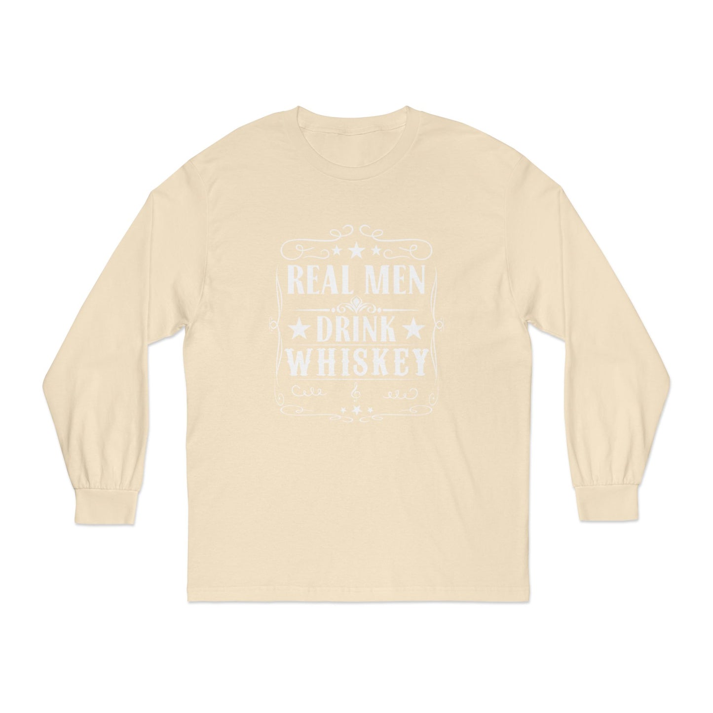 Real Men Drink Whiskey Crewneck Sweatshirt