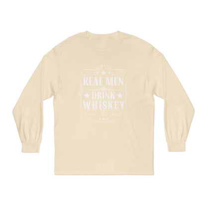 Real Men Drink Whiskey Crewneck Sweatshirt
