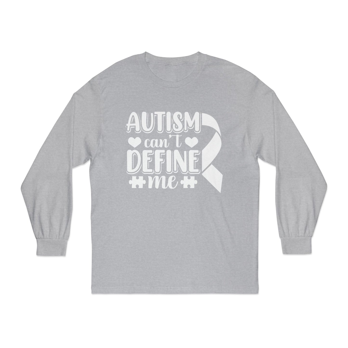 Autism Can't Define Me Long Sleeve T-Shirt