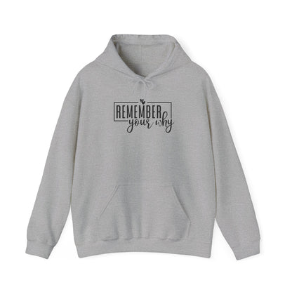 Remember Your Why Hooded Sweatshirt