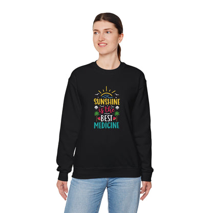 Sunshine Is The Best Medicine Crewneck Sweatshirt