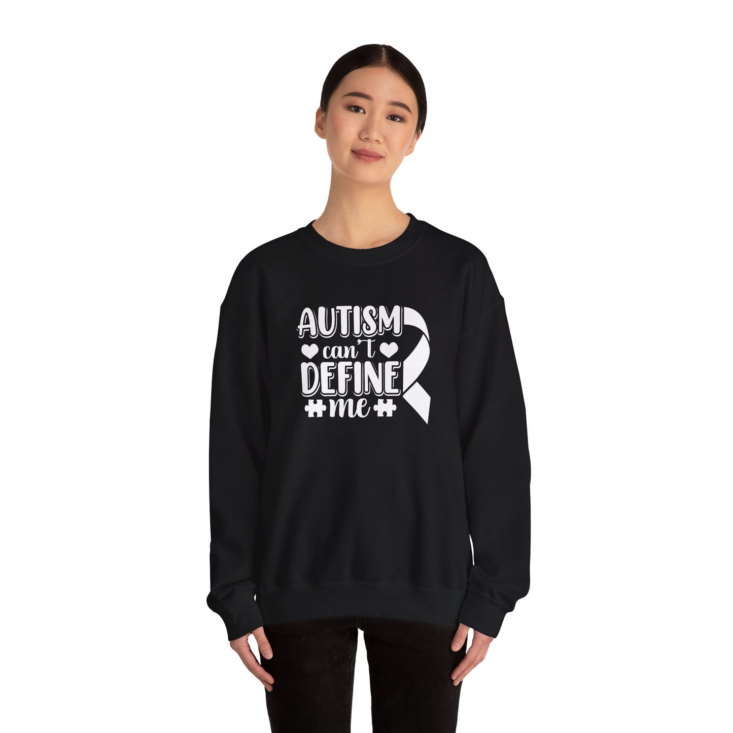 Autism Can't Define Me Crewneck Sweatshirt