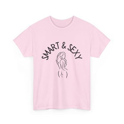 Smart And Sexy Unisex Heavy Cotton T Shirt