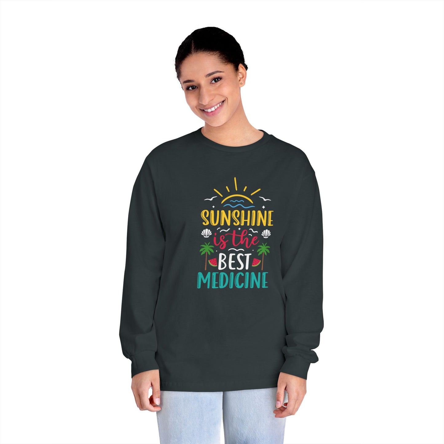 Sunshine Is The Best Medicine Long Sleeve T-Shirt