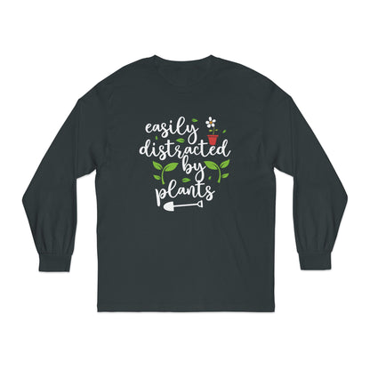 Easily Distracted By Plants Long Sleeve T-Shirt