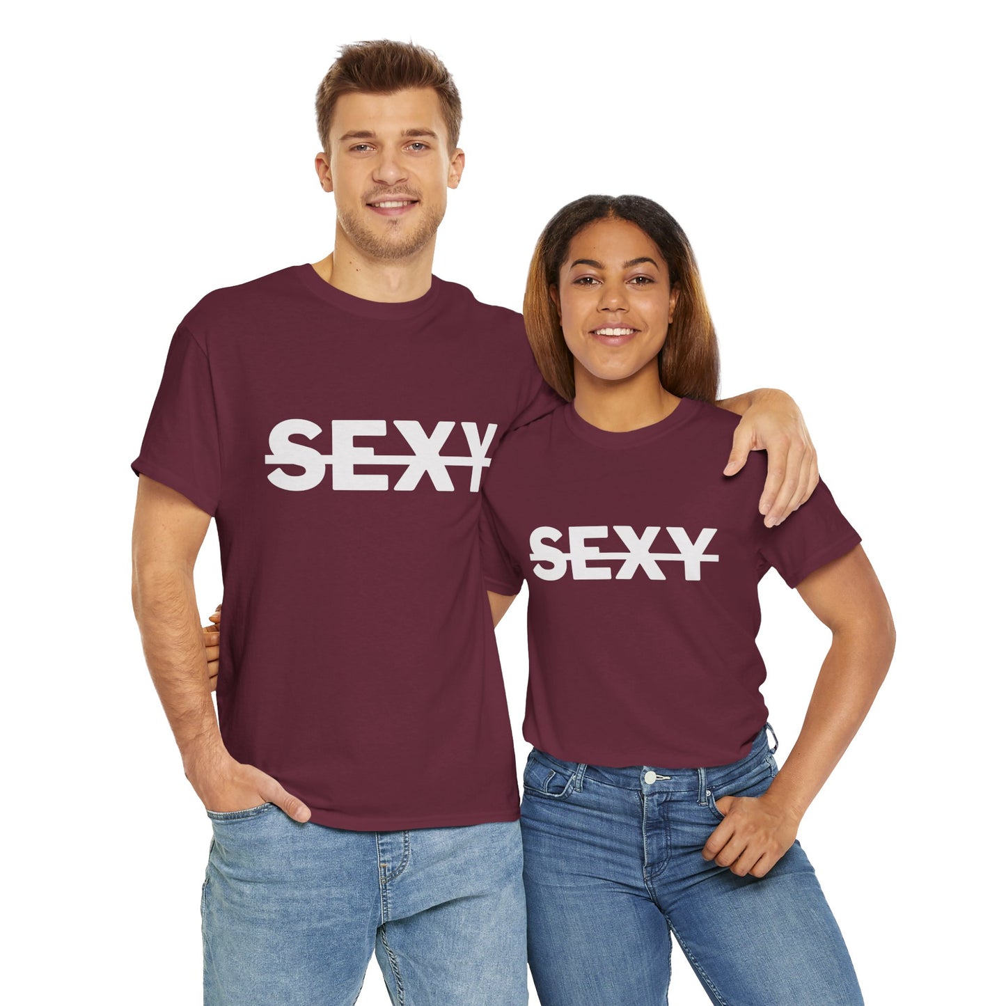 Sexy Unisex Heavy Cotton T Shirt