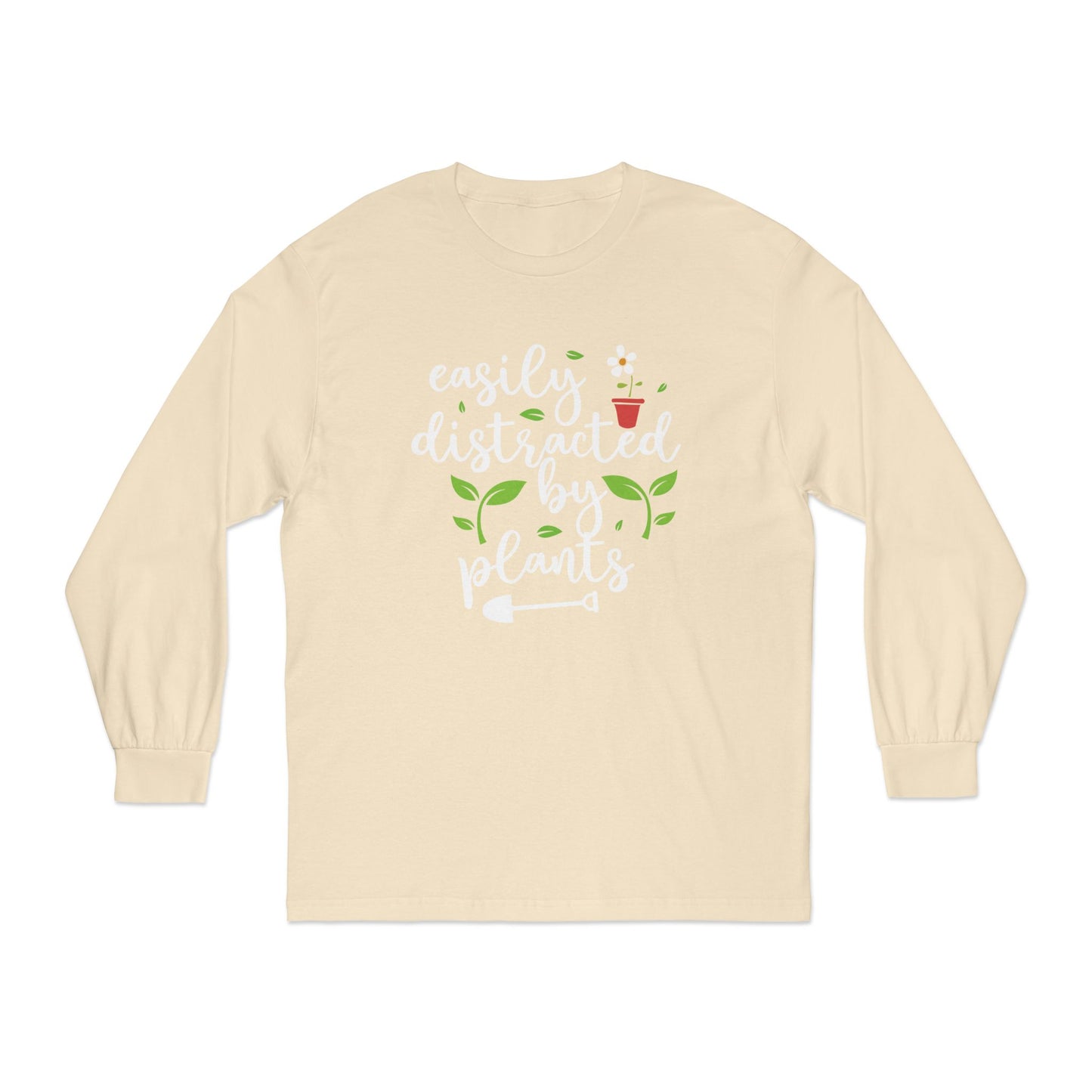 Easily Distracted By Plants Long Sleeve T-Shirt