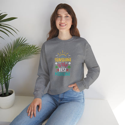 Sunshine Is The Best Medicine Crewneck Sweatshirt