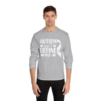 Autism Can't Define Me Long Sleeve T-Shirt
