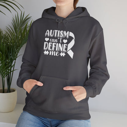 Autism Can't Define Me Hooded Sweatshirt