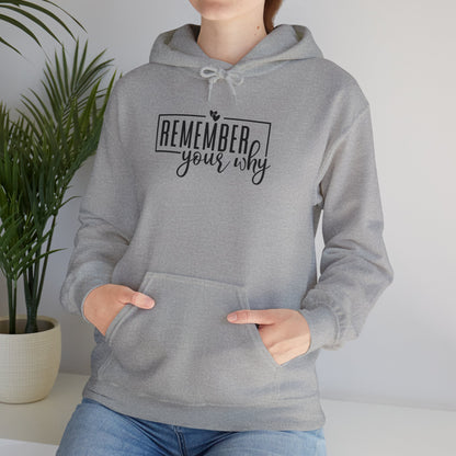 Remember Your Why Hooded Sweatshirt