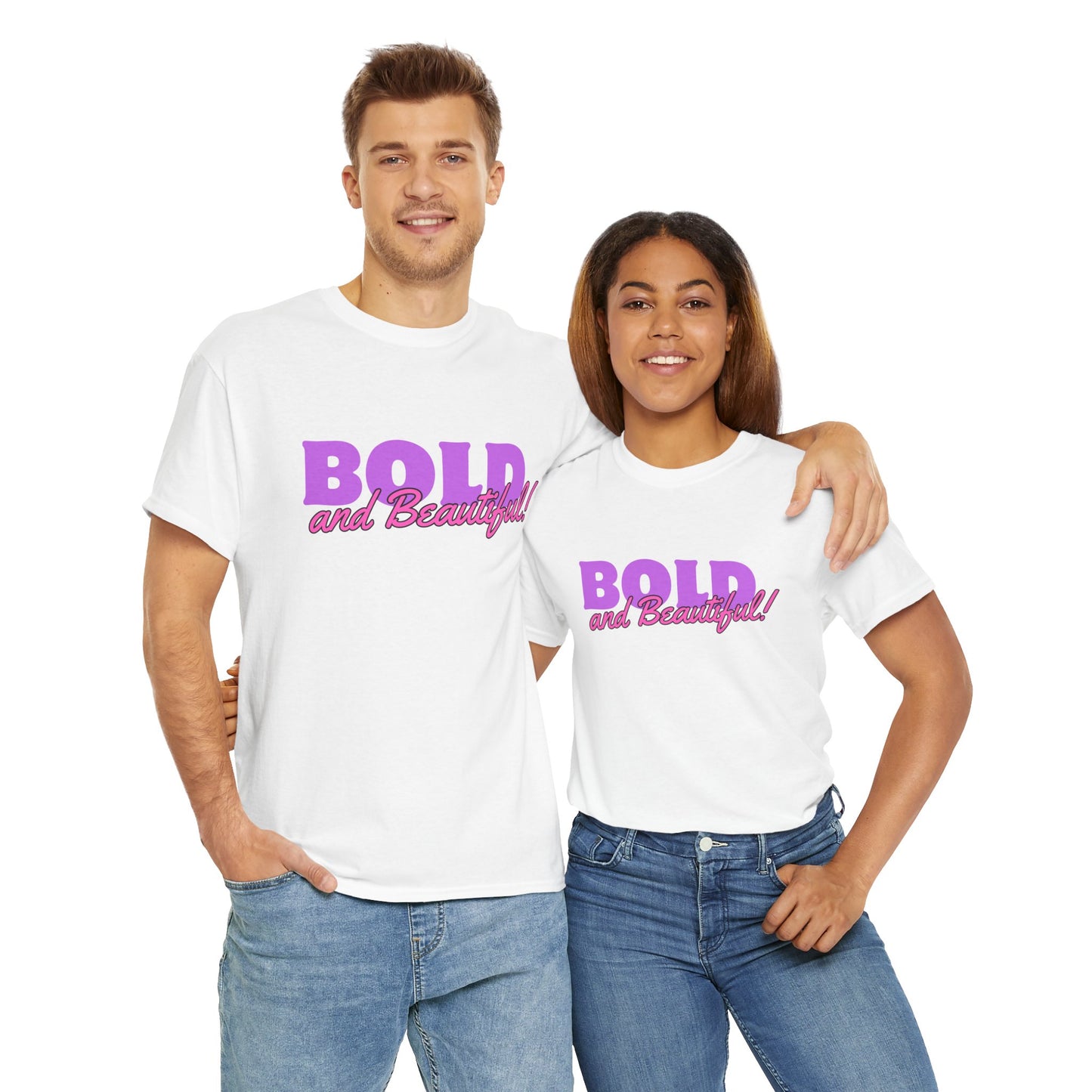 Bold And Beautiful Unisex Heavy Cotton T Shirt