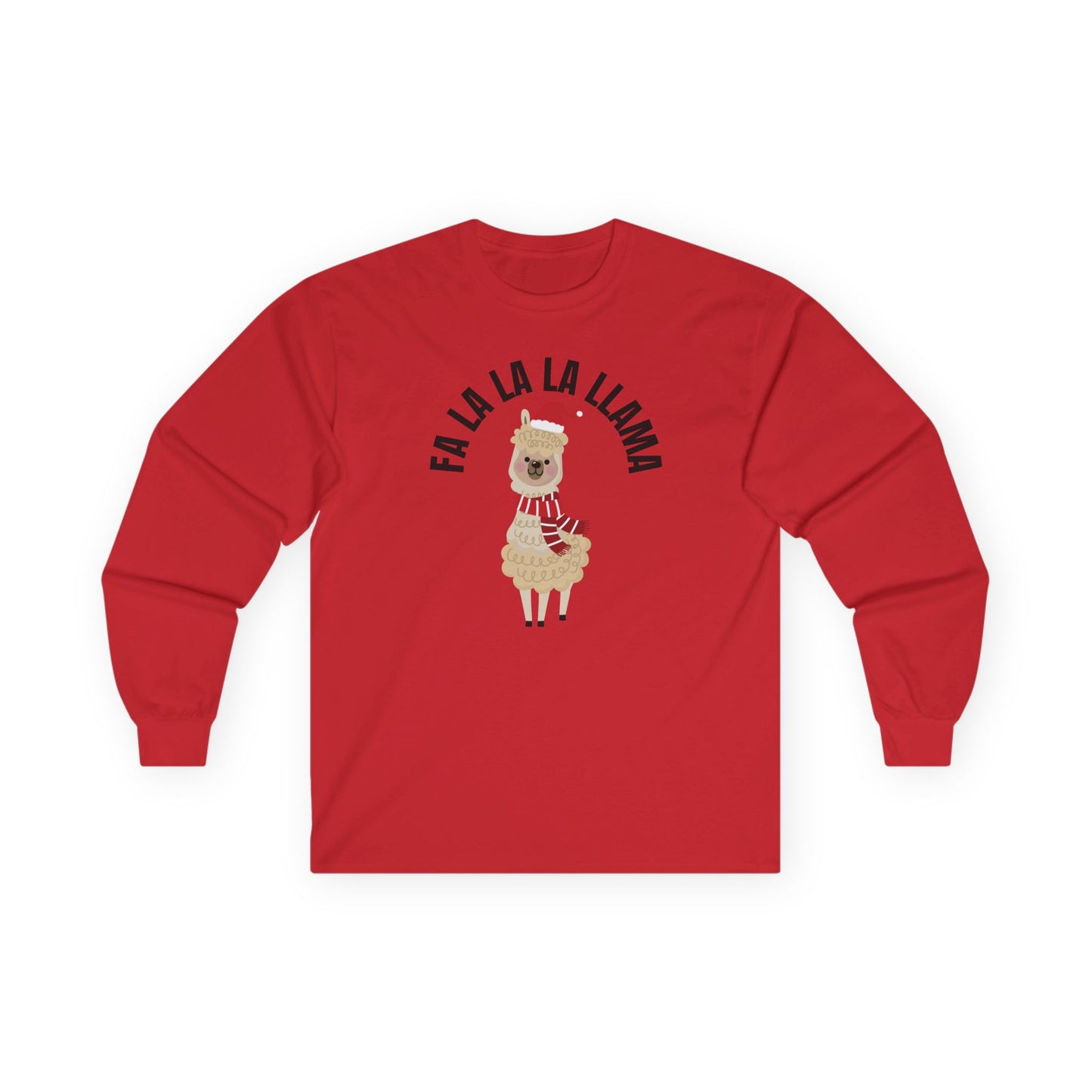 Fa La La La Llama Ultra Cotton Long Sleeve T Shirt