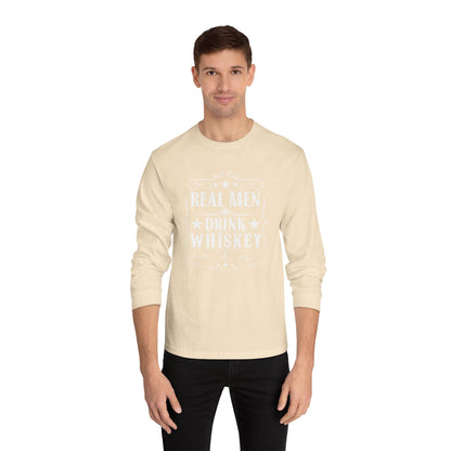 Real Men Drink Whiskey Crewneck Sweatshirt