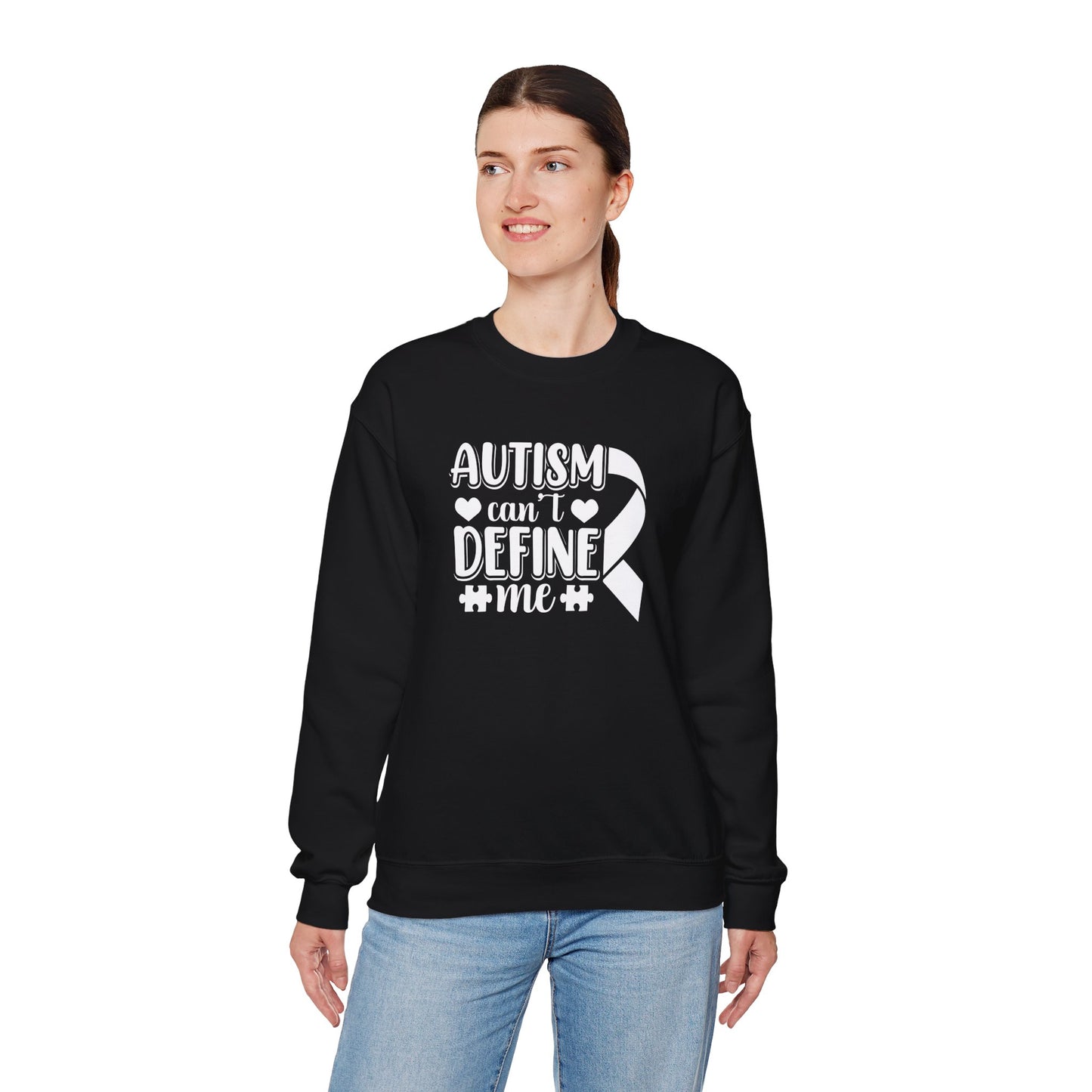 Autism Can't Define Me Crewneck Sweatshirt