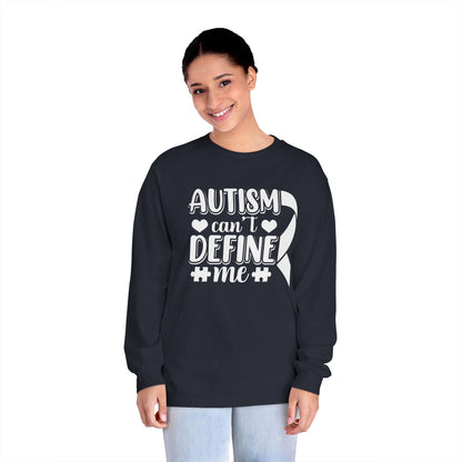 Autism Can't Define Me Long Sleeve T-Shirt