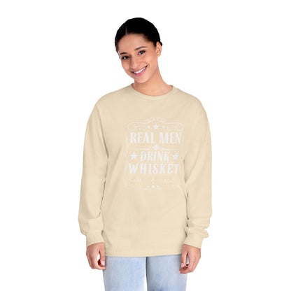 Real Men Drink Whiskey Crewneck Sweatshirt