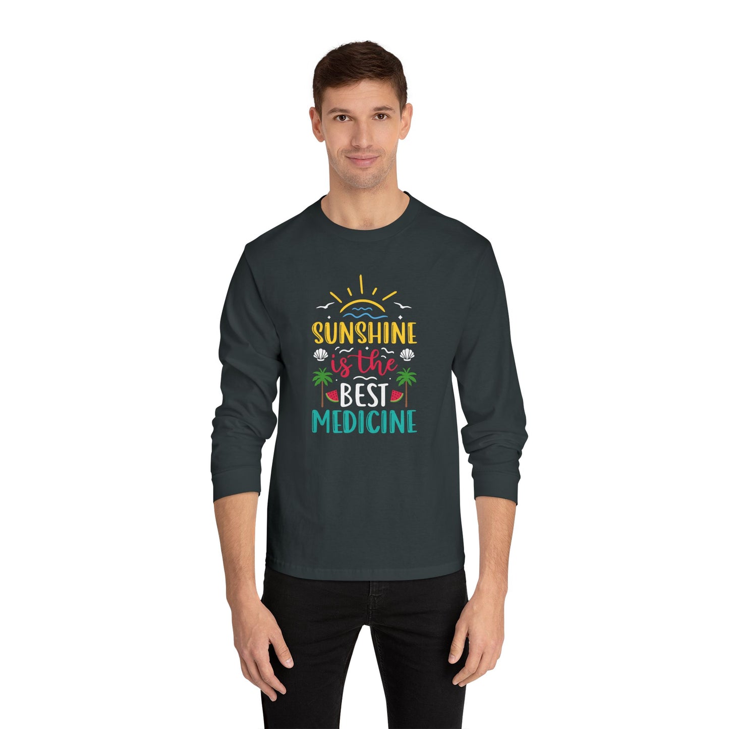 Sunshine Is The Best Medicine Long Sleeve T-Shirt