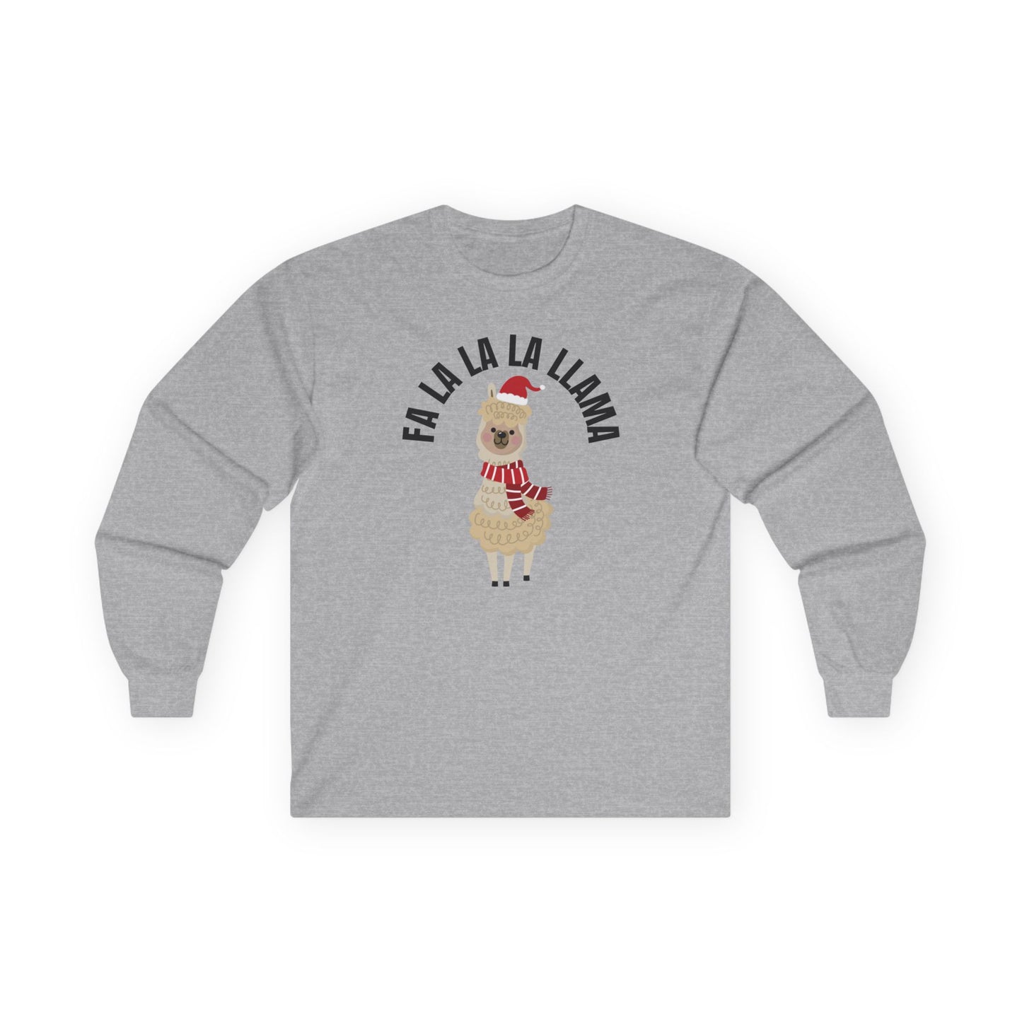 Fa La La La Llama Ultra Cotton Long Sleeve T Shirt