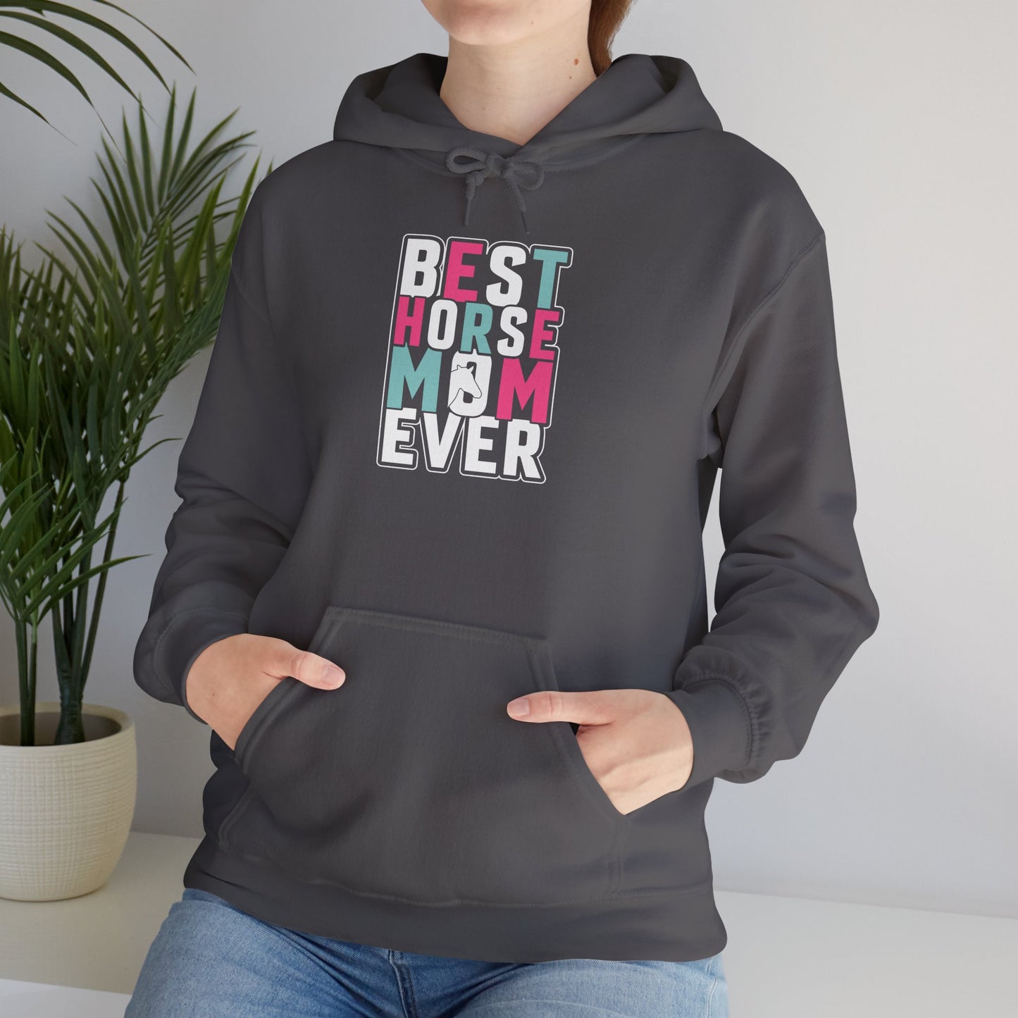 Best Horse Mom Ever Hooded Sweatshirt Pet
