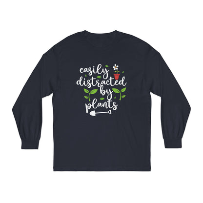 Easily Distracted By Plants Long Sleeve T-Shirt