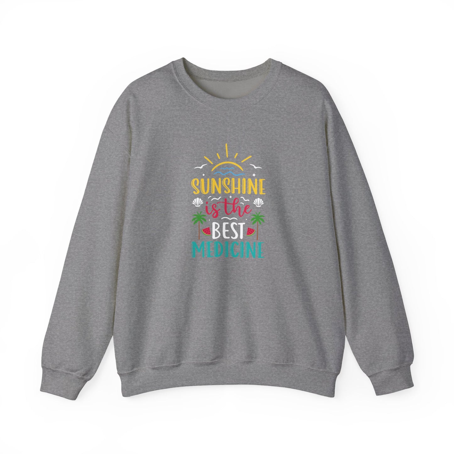 Sunshine Is The Best Medicine Crewneck Sweatshirt