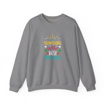 Sunshine Is The Best Medicine Crewneck Sweatshirt