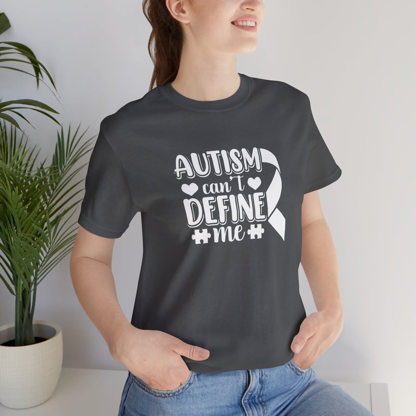 Autism Can't Define Me Short Sleeve T-Shirt