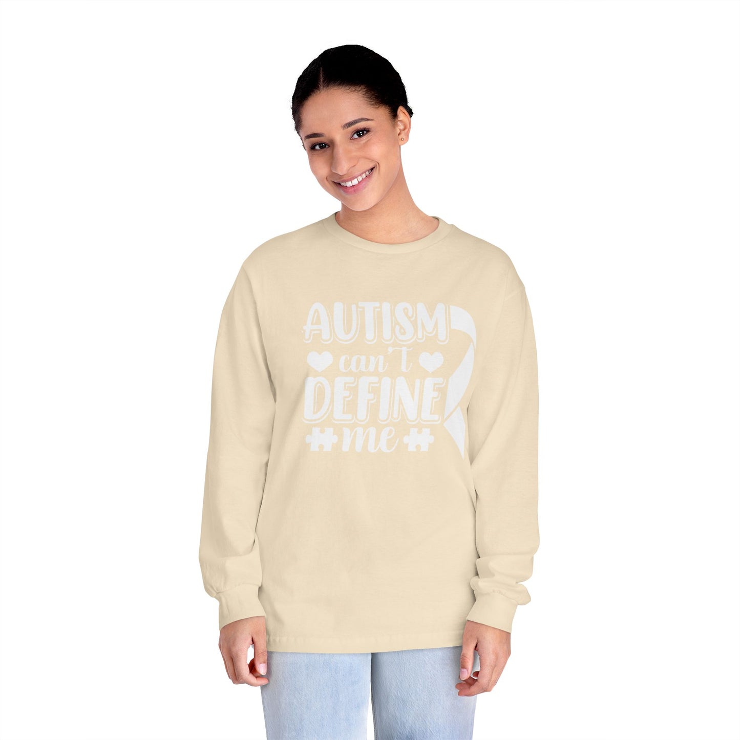 Autism Can't Define Me Long Sleeve T-Shirt