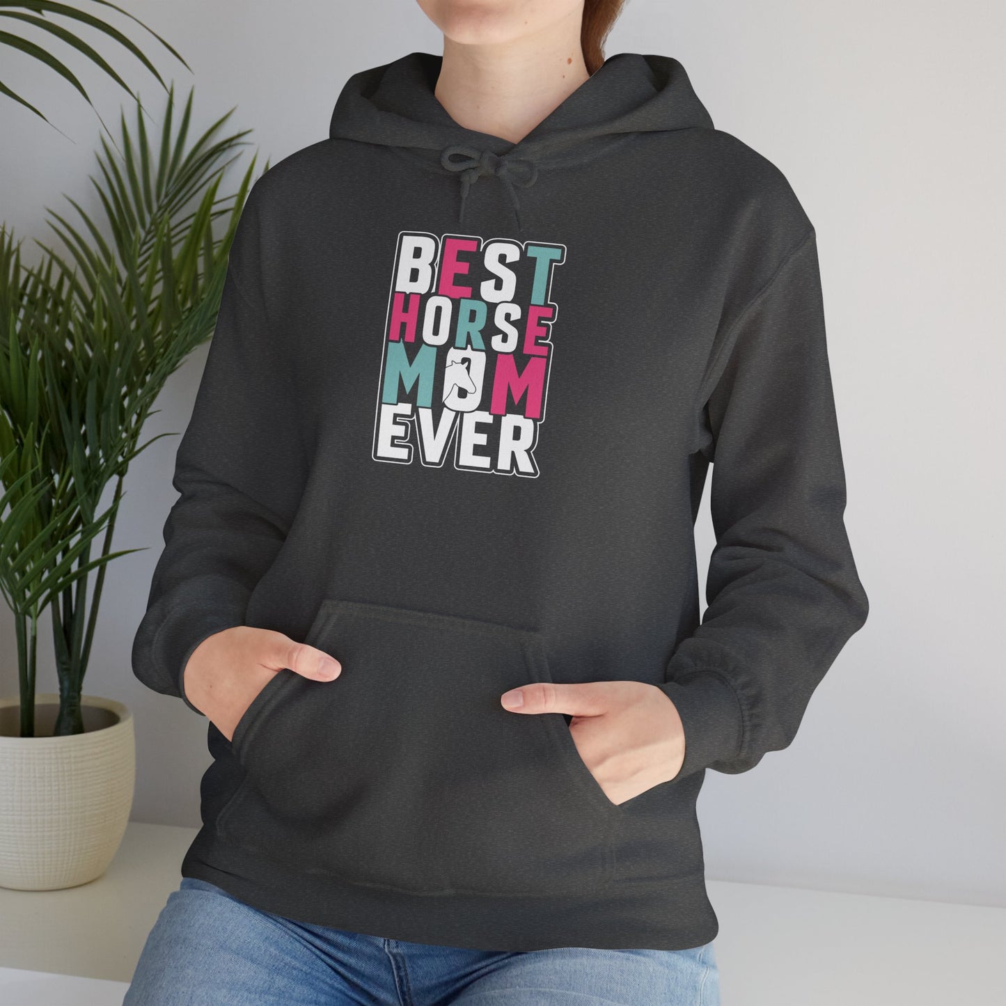 Best Horse Mom Ever Hooded Sweatshirt Pet