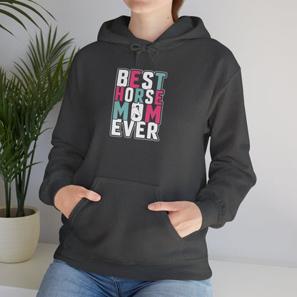 Best Horse Mom Ever Hooded Sweatshirt Pet