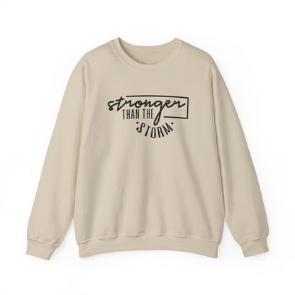 Stronger Than The Storm Crewneck Sweatshirt