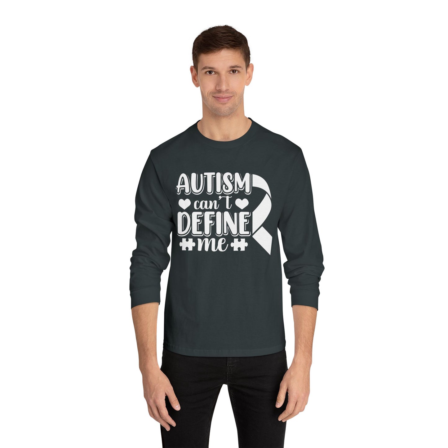 Autism Can't Define Me Long Sleeve T-Shirt
