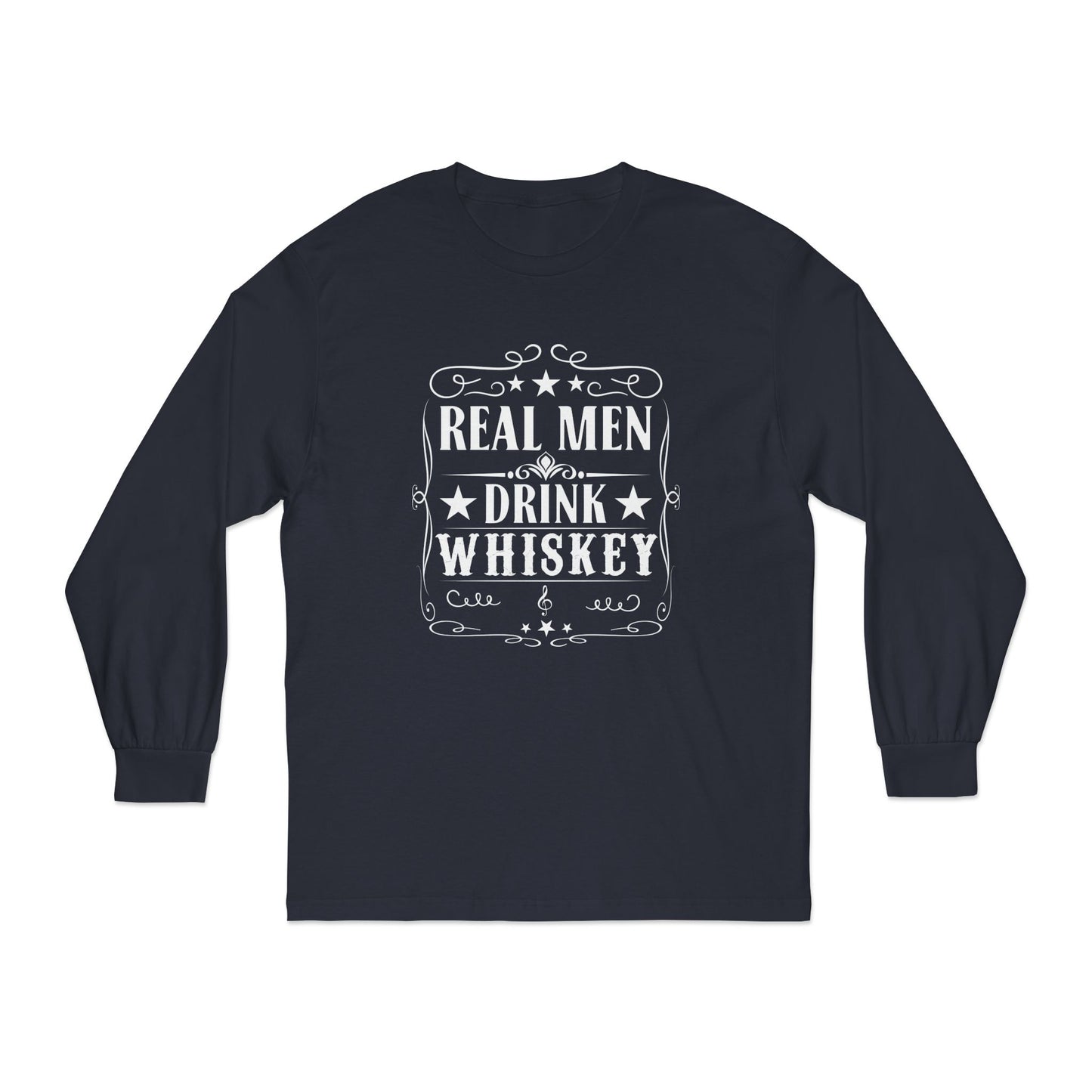 Real Men Drink Whiskey Crewneck Sweatshirt