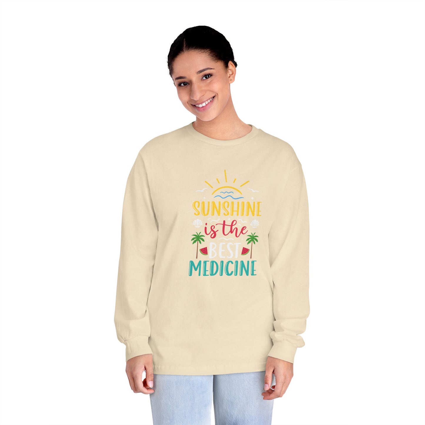 Sunshine Is The Best Medicine Long Sleeve T-Shirt
