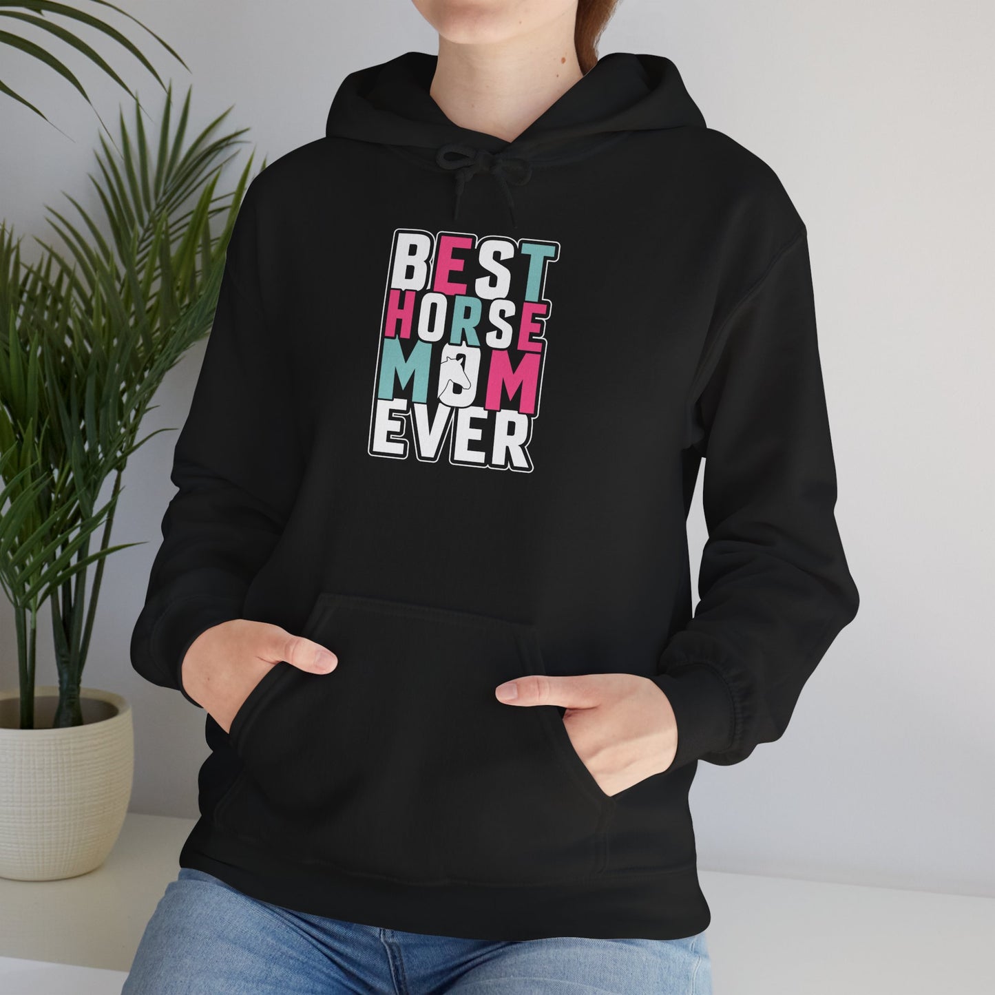 Best Horse Mom Ever Hooded Sweatshirt Pet