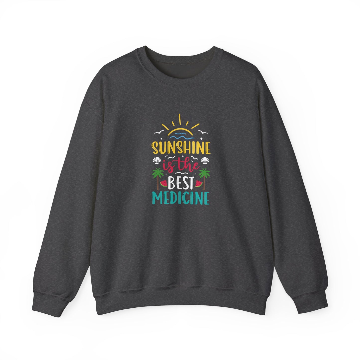 Sunshine Is The Best Medicine Crewneck Sweatshirt
