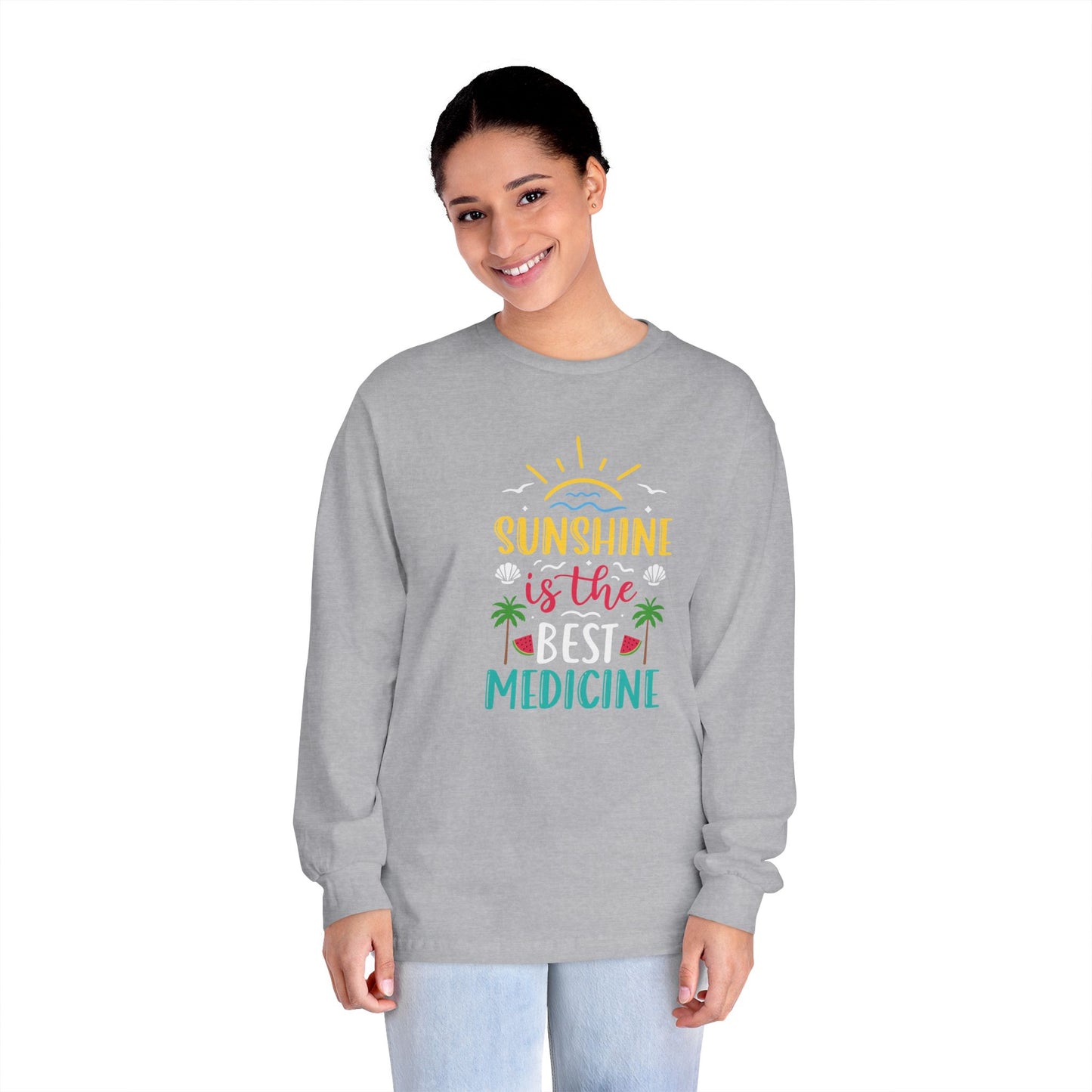 Sunshine Is The Best Medicine Long Sleeve T-Shirt